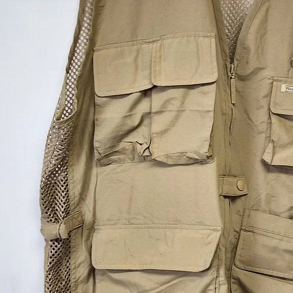 Weekender Traveler Vest‎ Men's XL Fishing Hiking Hunting Outdoor Pockets Mesh - Picture 5 of 11